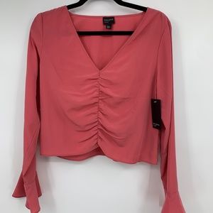 Free‎ Press Clothing womens small blouse crop top